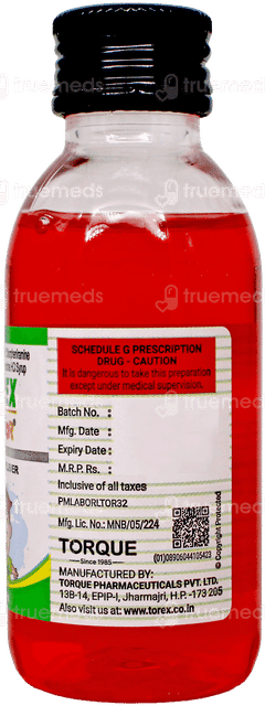 Torex Junior Syrup 60Ml Torex Junior Syrup 60Ml